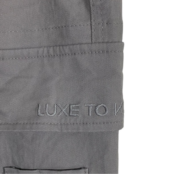 Lux To Kill High Waist Cargo Straight Leg Pants Size 4 - Picture 10 of 12
